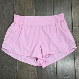 Lululemon Hotty Hot High-Rise Lined Short 2.5" Vitapink